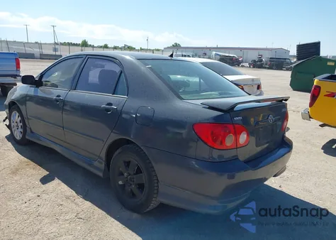 2005 Toyota Corolla S из США, поврежденный, VIN 1NXBR32E65Z406868